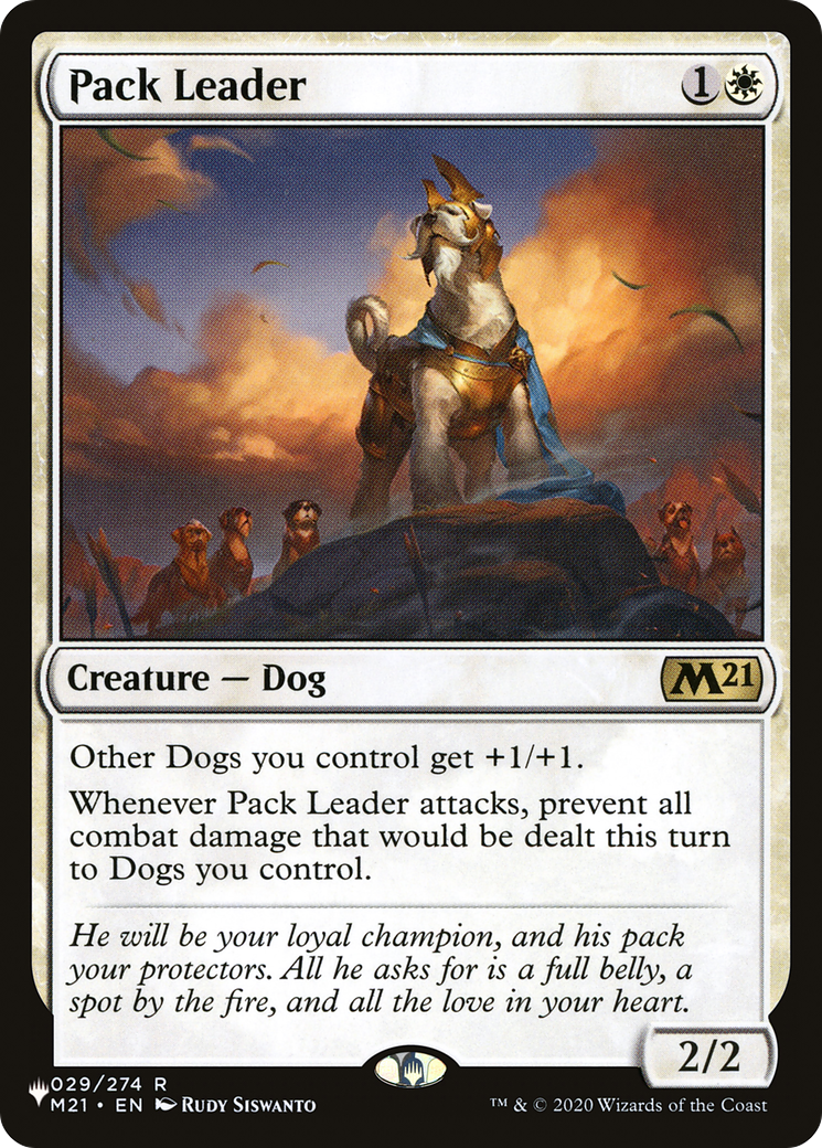 Pack Leader [The List] | Jomio and Rueliete's Cards and Comics