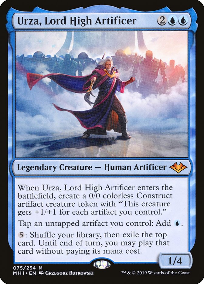 Urza, Lord High Artificer [Modern Horizons] | Jomio and Rueliete's Cards and Comics