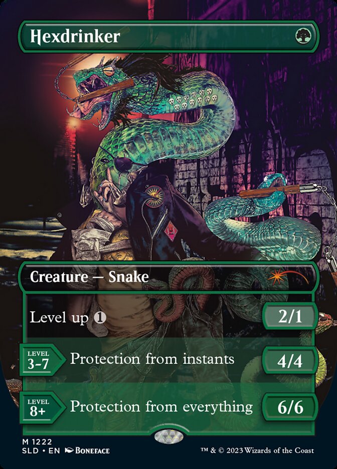 Hexdrinker (Borderless) [Secret Lair Drop Series] | Jomio and Rueliete's Cards and Comics