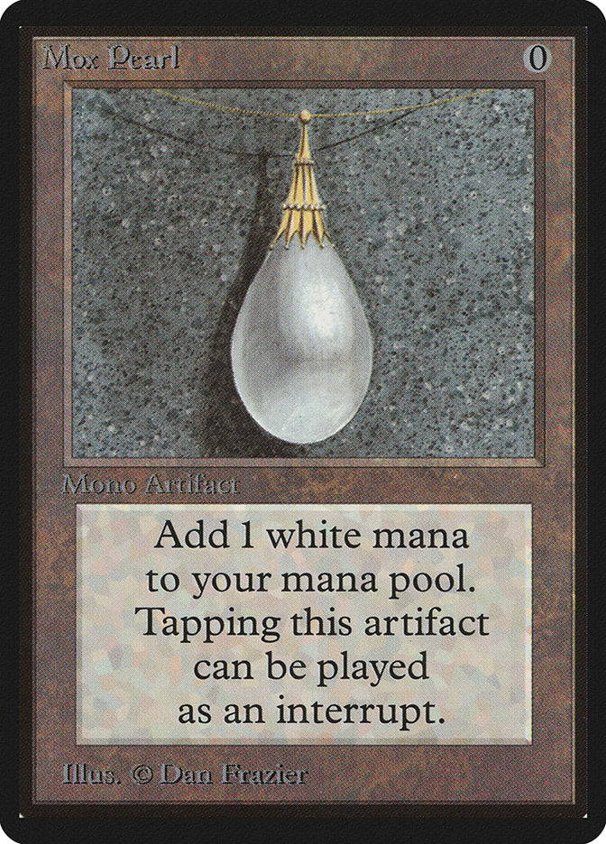 Mox Pearl [Beta Edition] | Jomio and Rueliete's Cards and Comics