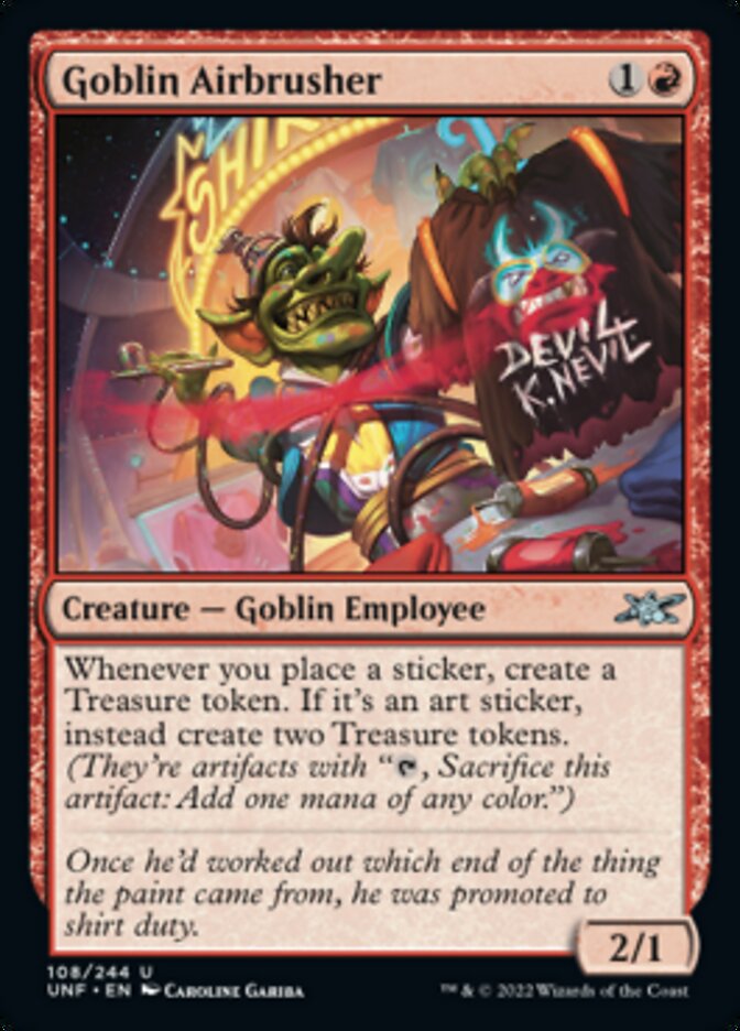 Goblin Airbrusher [Unfinity] | Jomio and Rueliete's Cards and Comics