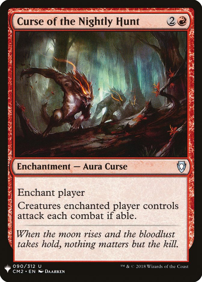 Curse of the Nightly Hunt [Mystery Booster] | Jomio and Rueliete's Cards and Comics