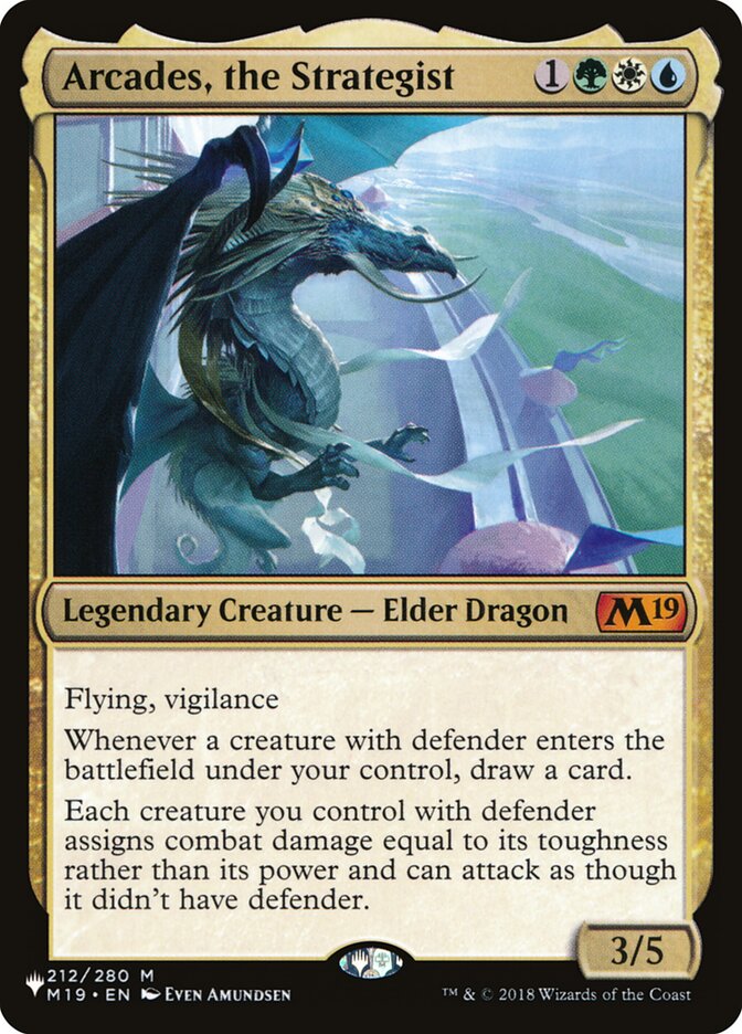 Arcades, the Strategist [The List] | Jomio and Rueliete's Cards and Comics
