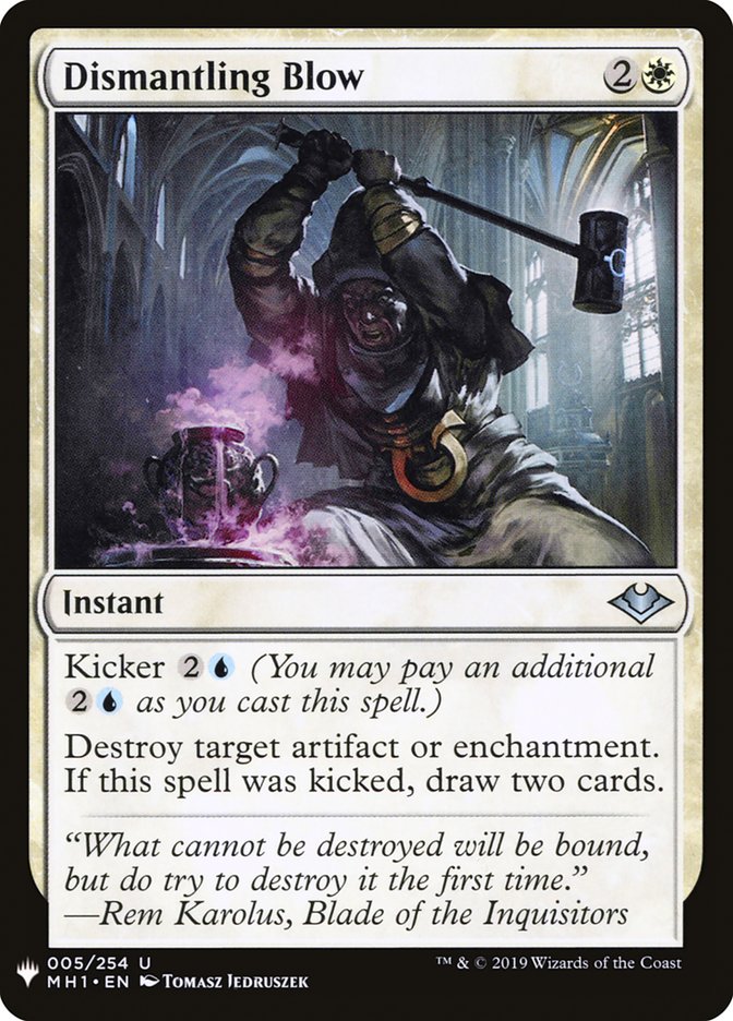 Dismantling Blow [Mystery Booster] | Jomio and Rueliete's Cards and Comics