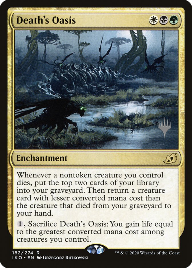Death's Oasis (Promo Pack) [Ikoria: Lair of Behemoths Promos] | Jomio and Rueliete's Cards and Comics