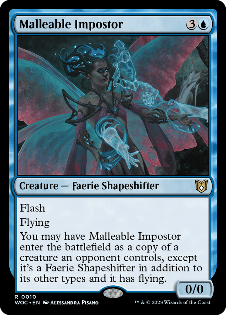 Malleable Impostor [Wilds of Eldraine Commander] | Jomio and Rueliete's Cards and Comics