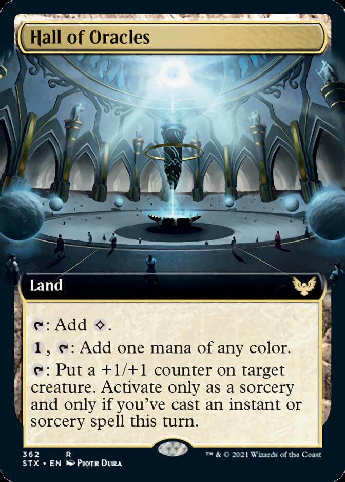 Hall of Oracles (Extended Art) [Strixhaven: School of Mages] | Jomio and Rueliete's Cards and Comics