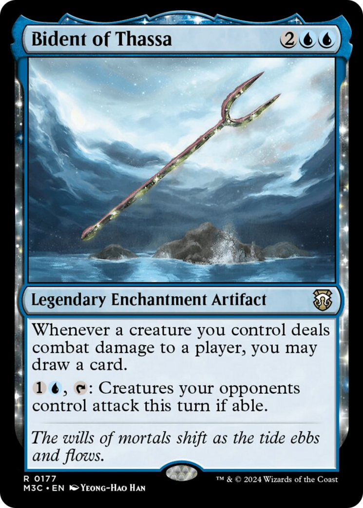 Bident of Thassa [Modern Horizons 3 Commander] | Jomio and Rueliete's Cards and Comics