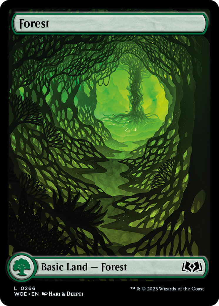 Forest (266) (Full-Art) [Wilds of Eldraine] | Jomio and Rueliete's Cards and Comics