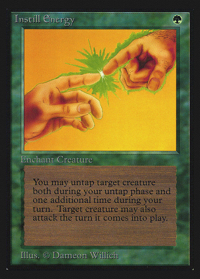 Instill Energy [International Collectors' Edition] | Jomio and Rueliete's Cards and Comics