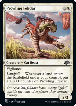 Prowling Felidar [Jumpstart 2022] | Jomio and Rueliete's Cards and Comics