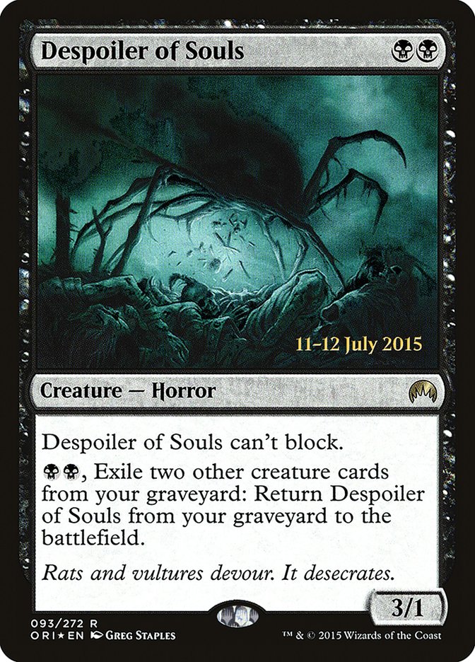 Despoiler of Souls [Magic Origins Prerelease Promos] | Jomio and Rueliete's Cards and Comics