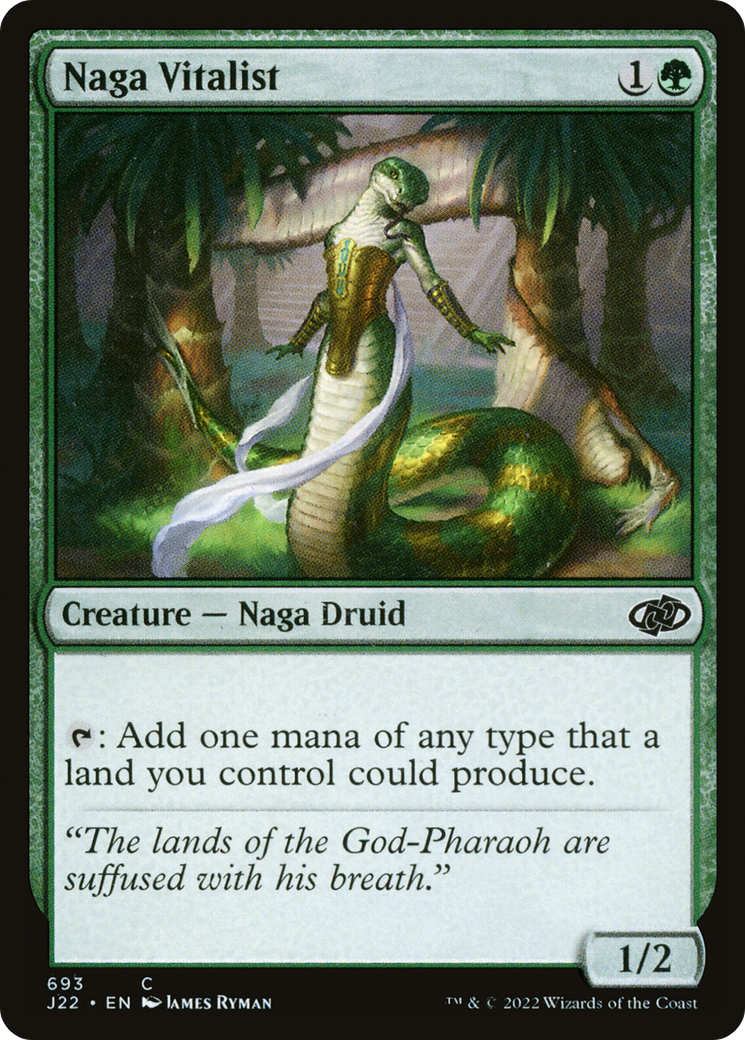 Naga Vitalist [Jumpstart 2022] | Jomio and Rueliete's Cards and Comics