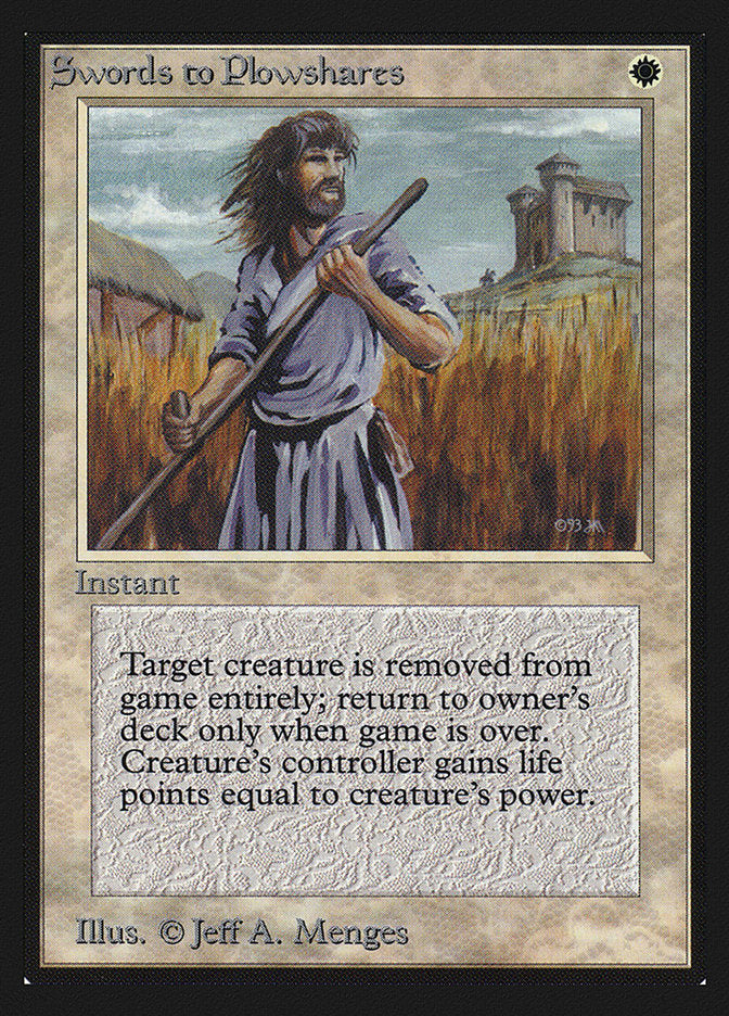 Swords to Plowshares [International Collectors' Edition] | Jomio and Rueliete's Cards and Comics