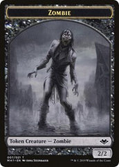 Zombie // Golem Double-Sided Token [Modern Horizons Tokens] | Jomio and Rueliete's Cards and Comics
