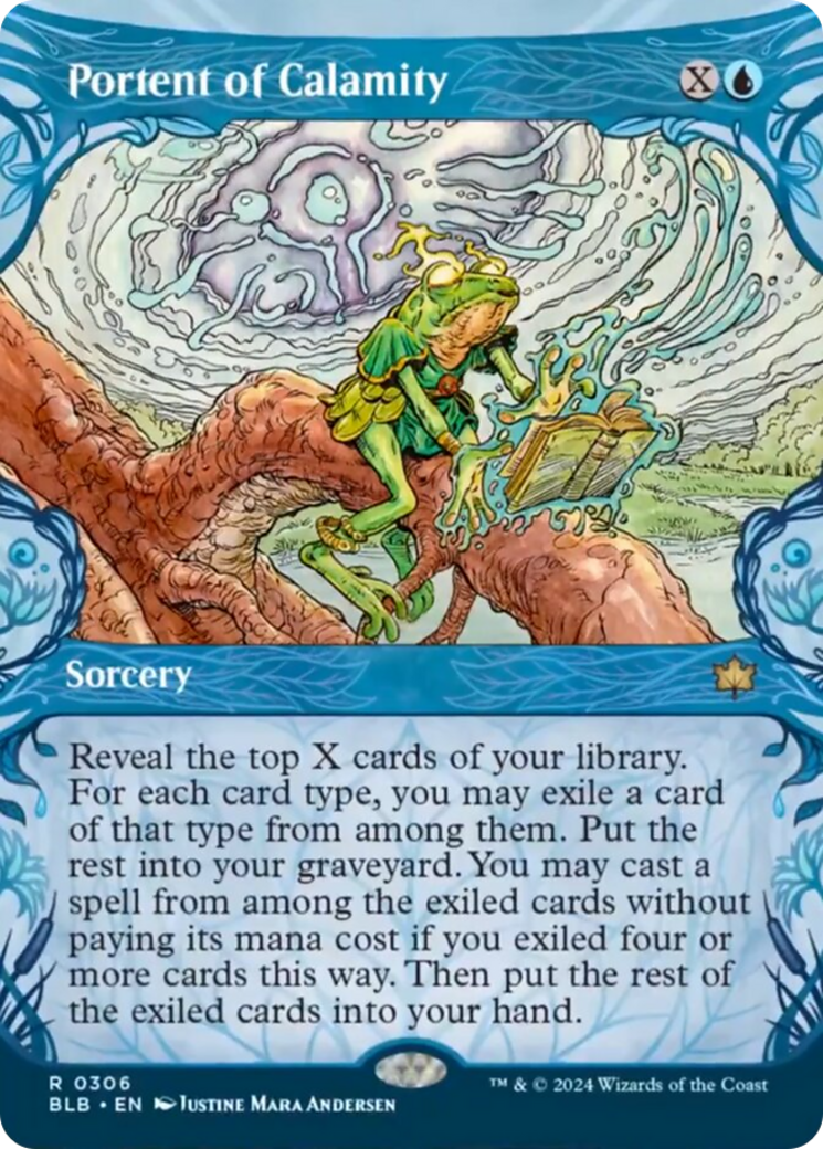Portent of Calamity (Showcase) [Bloomburrow] | Jomio and Rueliete's Cards and Comics