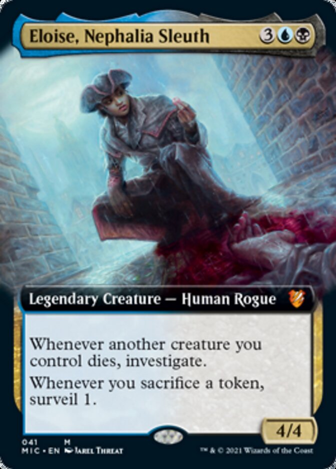 Eloise, Nephalia Sleuth (Extended Art) [Innistrad: Midnight Hunt Commander] | Jomio and Rueliete's Cards and Comics