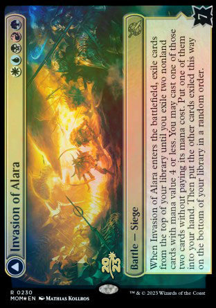 Invasion of Alara // Awaken the Maelstrom [March of the Machine Prerelease Promos] | Jomio and Rueliete's Cards and Comics