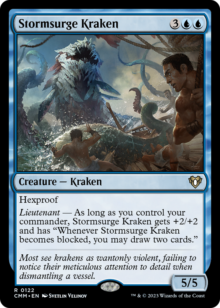 Stormsurge Kraken [Commander Masters] | Jomio and Rueliete's Cards and Comics