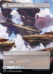 Branchloft Pathway // Boulderloft Pathway (Borderless Alternate Art) [Zendikar Rising] | Jomio and Rueliete's Cards and Comics
