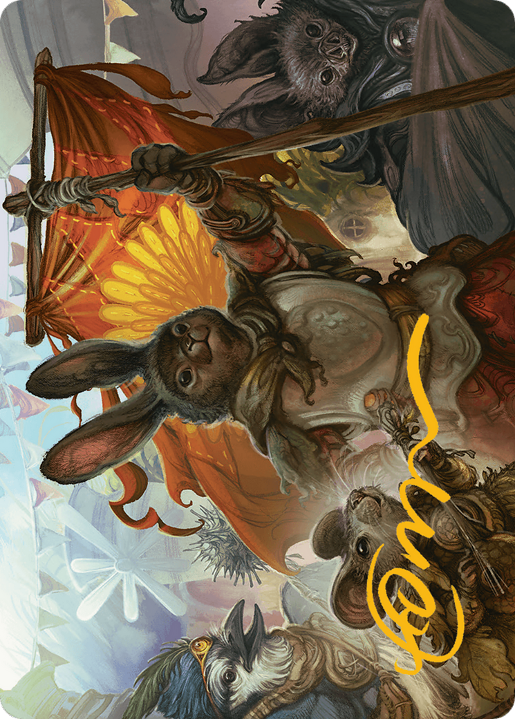 Valley Questcaller 2 Art Card (Gold-Stamped Signature) [Bloomburrow Art Series] | Jomio and Rueliete's Cards and Comics