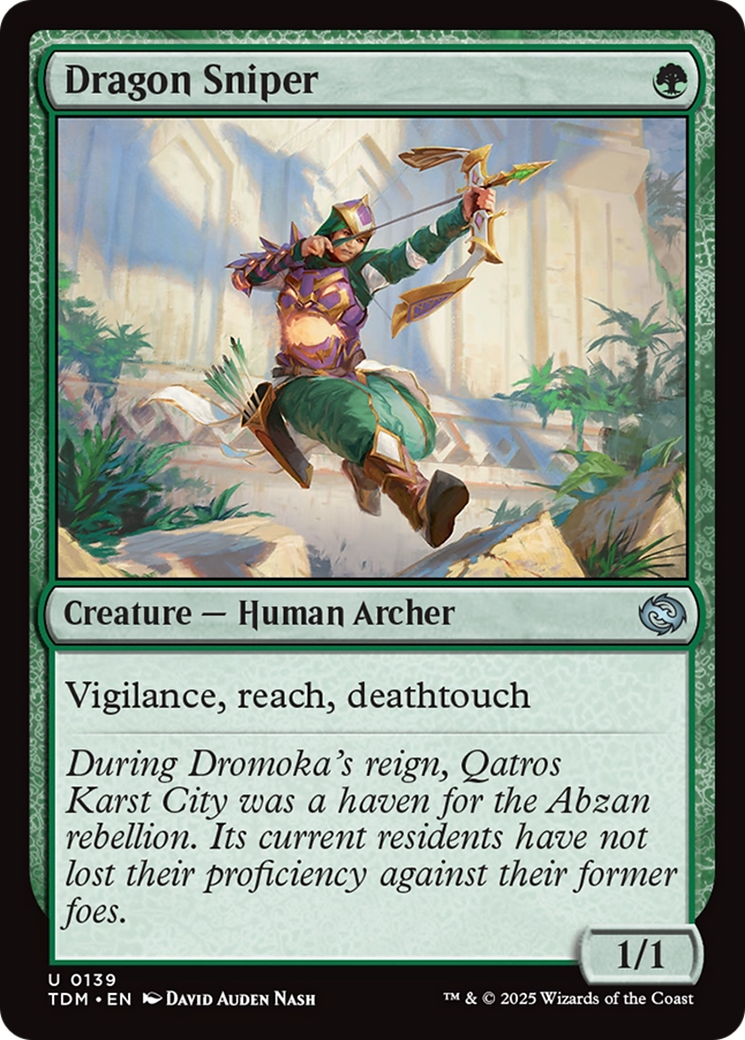 Dragon Sniper [Tarkir: Dragonstorm] | Jomio and Rueliete's Cards and Comics