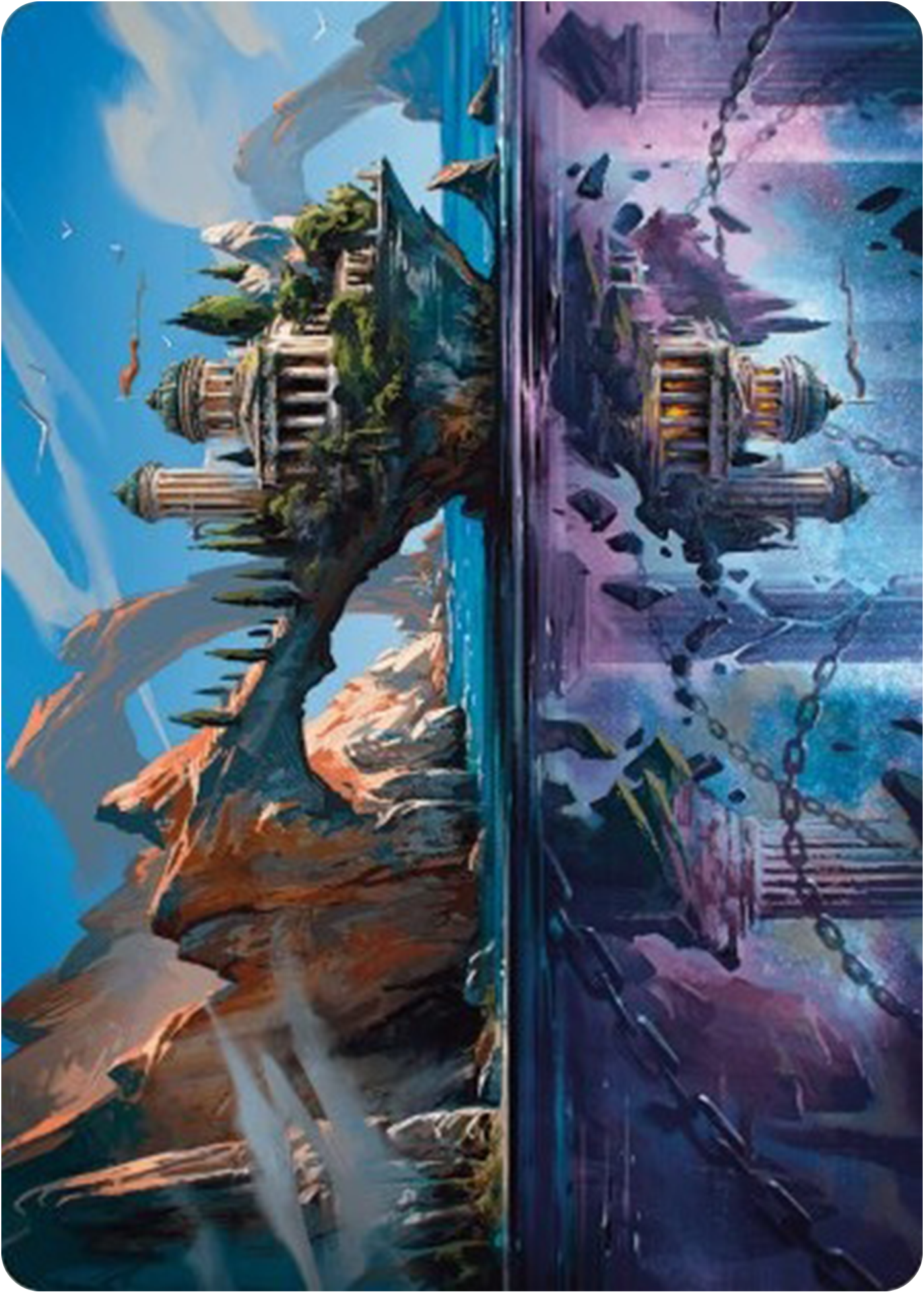 Copy Land Art Card [Modern Horizons 3 Art Series] | Jomio and Rueliete's Cards and Comics