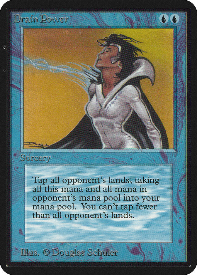 Drain Power [Alpha Edition] | Jomio and Rueliete's Cards and Comics
