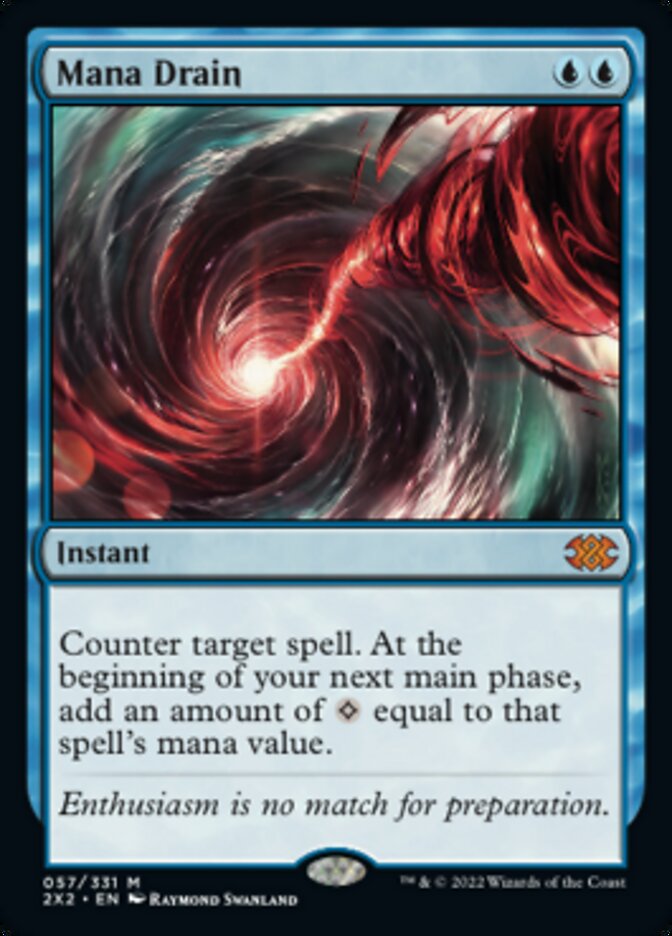 Mana Drain [Double Masters 2022] | Jomio and Rueliete's Cards and Comics