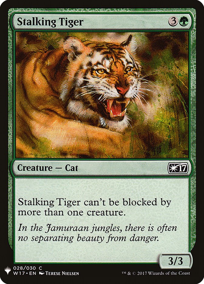 Stalking Tiger [Mystery Booster] | Jomio and Rueliete's Cards and Comics