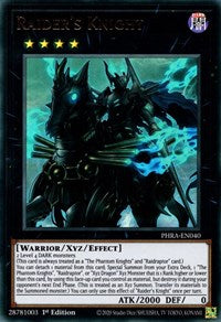 Raider's Knight [PHRA-EN040] Ultra Rare | Jomio and Rueliete's Cards and Comics