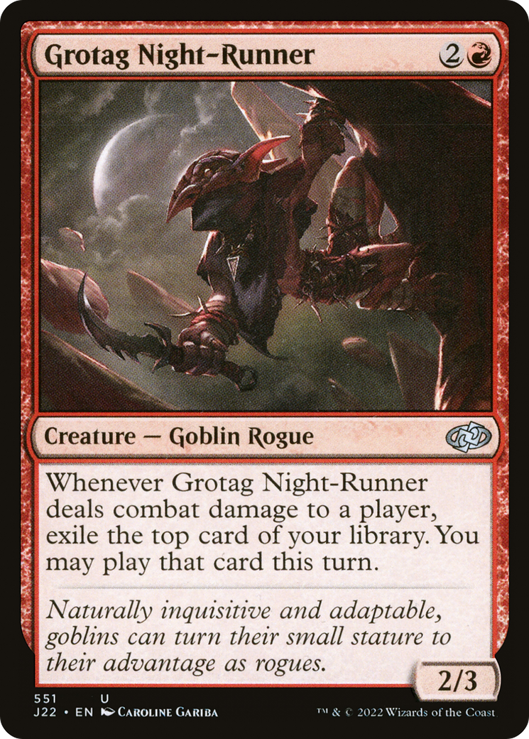 Grotag Night-Runner [Jumpstart 2022] | Jomio and Rueliete's Cards and Comics