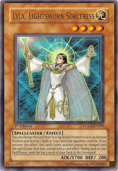 Lyla, Lightsworn Sorceress [LODT-EN019] Ultra Rare | Jomio and Rueliete's Cards and Comics