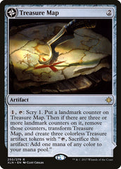 Treasure Map // Treasure Cove [Ixalan] | Jomio and Rueliete's Cards and Comics