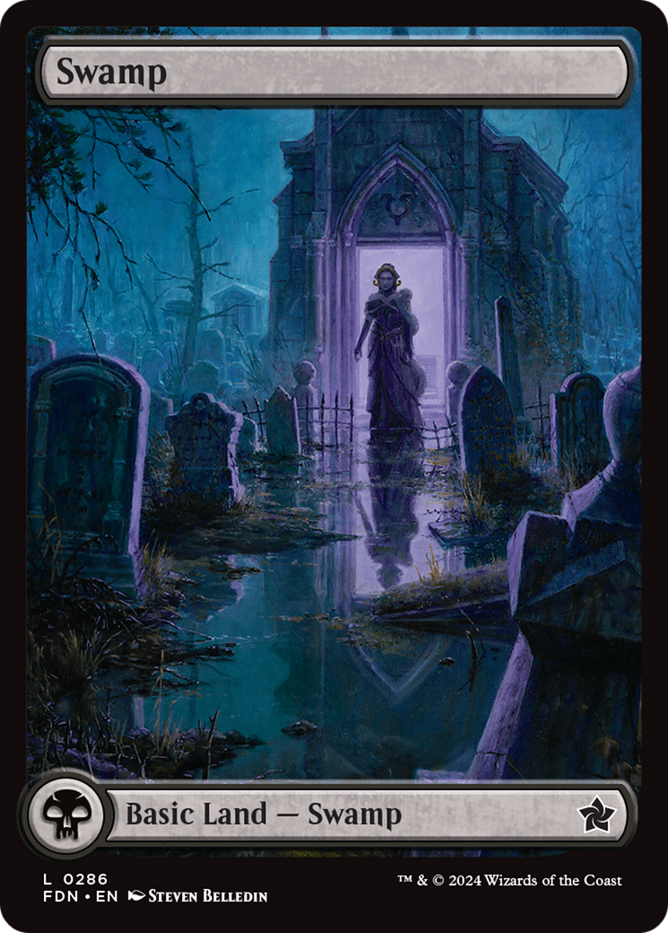 Swamp (0286) [Foundations] | Jomio and Rueliete's Cards and Comics
