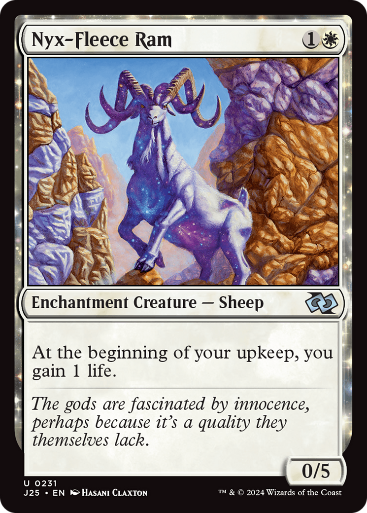 Nyx-Fleece Ram [Foundations Jumpstart] | Jomio and Rueliete's Cards and Comics
