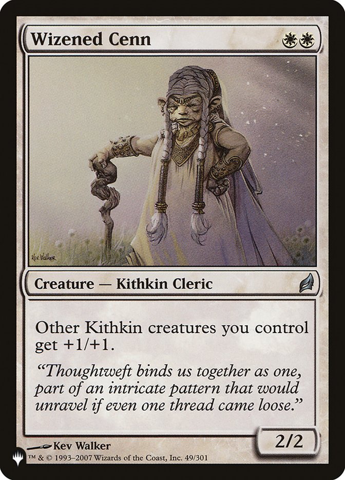 Wizened Cenn [The List] | Jomio and Rueliete's Cards and Comics