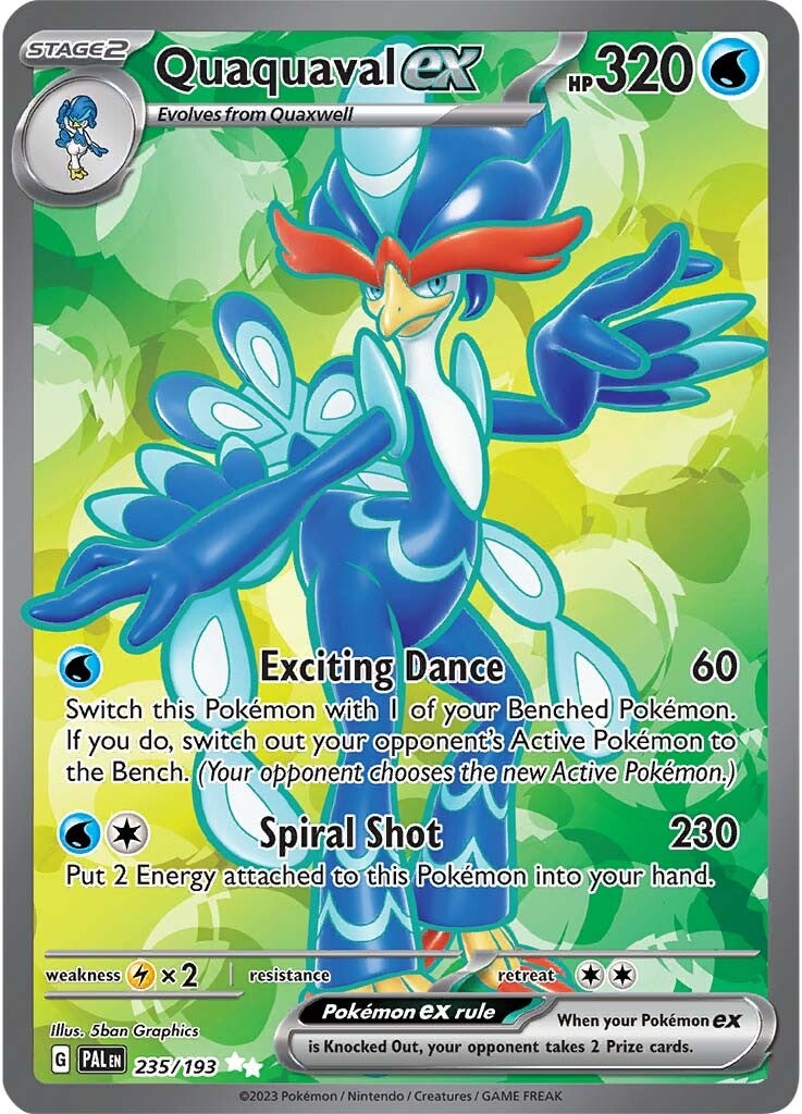 Quaquaval ex (235/193) [Scarlet & Violet: Paldea Evolved] | Jomio and Rueliete's Cards and Comics