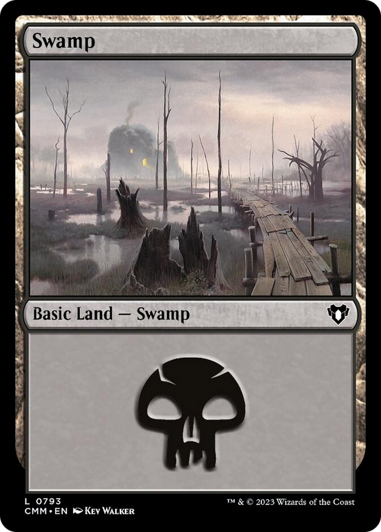 Swamp (793) [Commander Masters] | Jomio and Rueliete's Cards and Comics