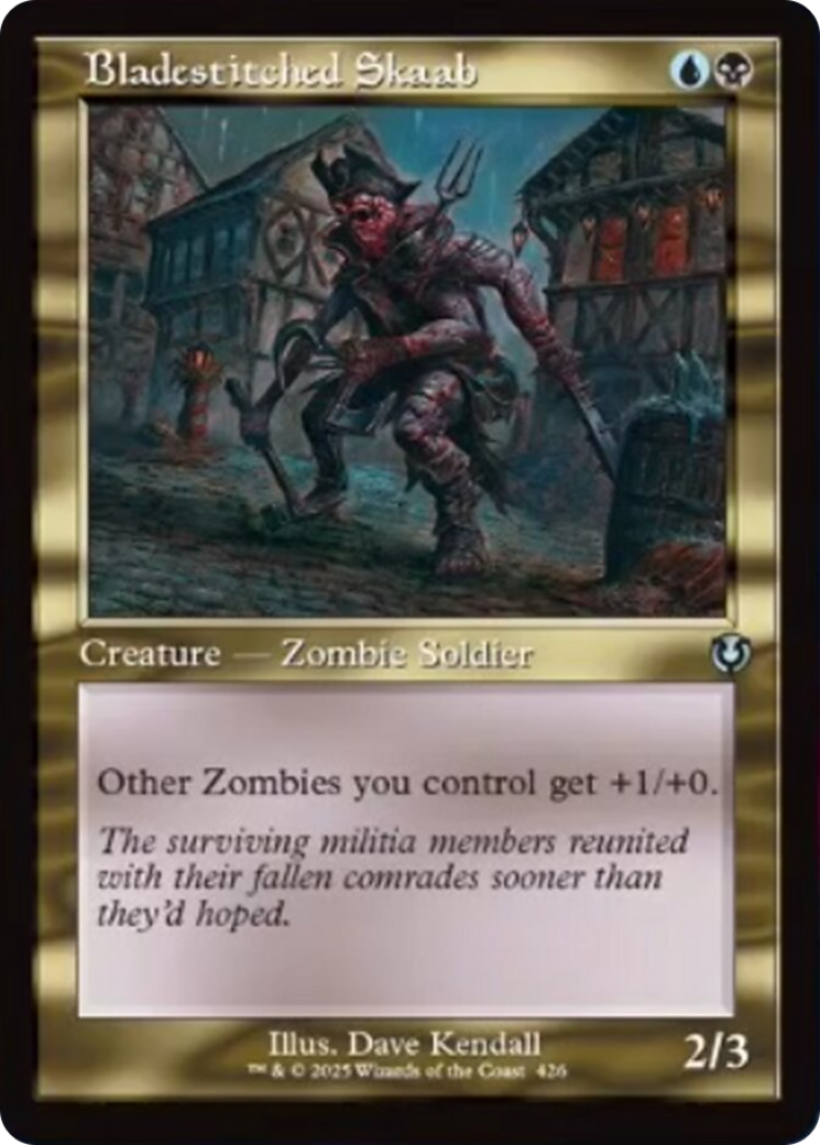 Bladestitched Skaab (Retro Frame) [Innistrad Remastered] | Jomio and Rueliete's Cards and Comics