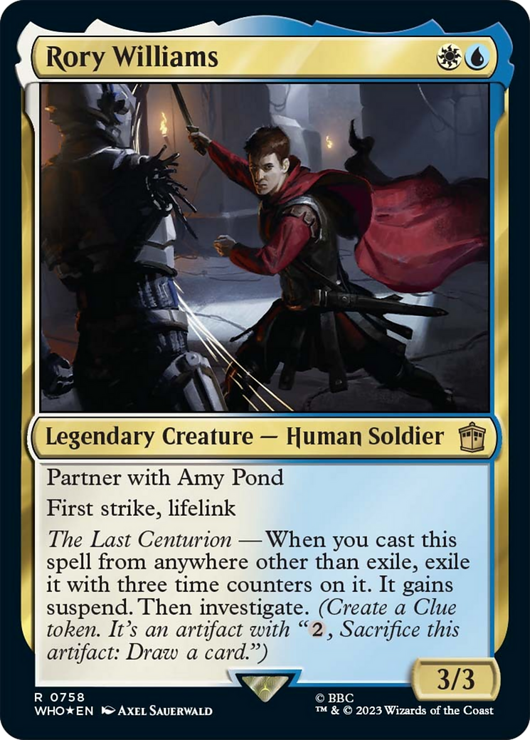 Rory Williams (Surge Foil) [Doctor Who] | Jomio and Rueliete's Cards and Comics