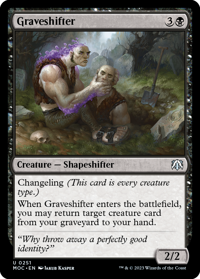 Graveshifter [March of the Machine Commander] | Jomio and Rueliete's Cards and Comics