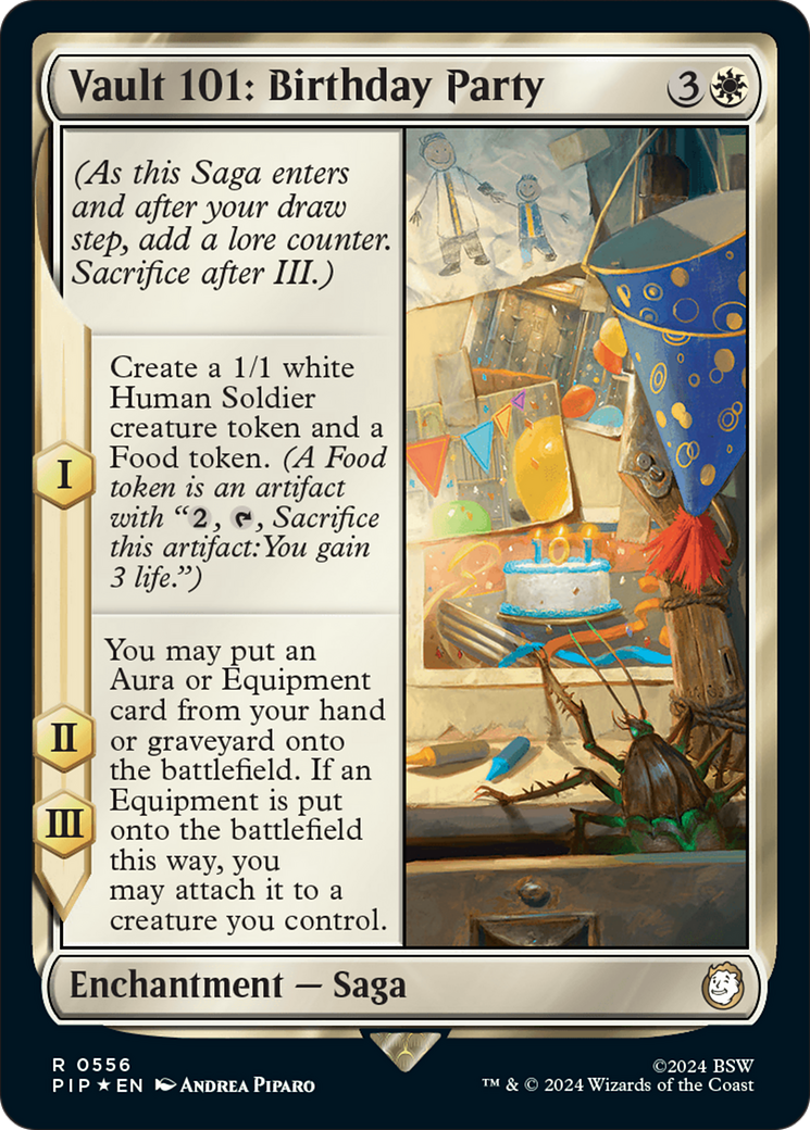 Vault 101: Birthday Party (Surge Foil) [Fallout] | Jomio and Rueliete's Cards and Comics