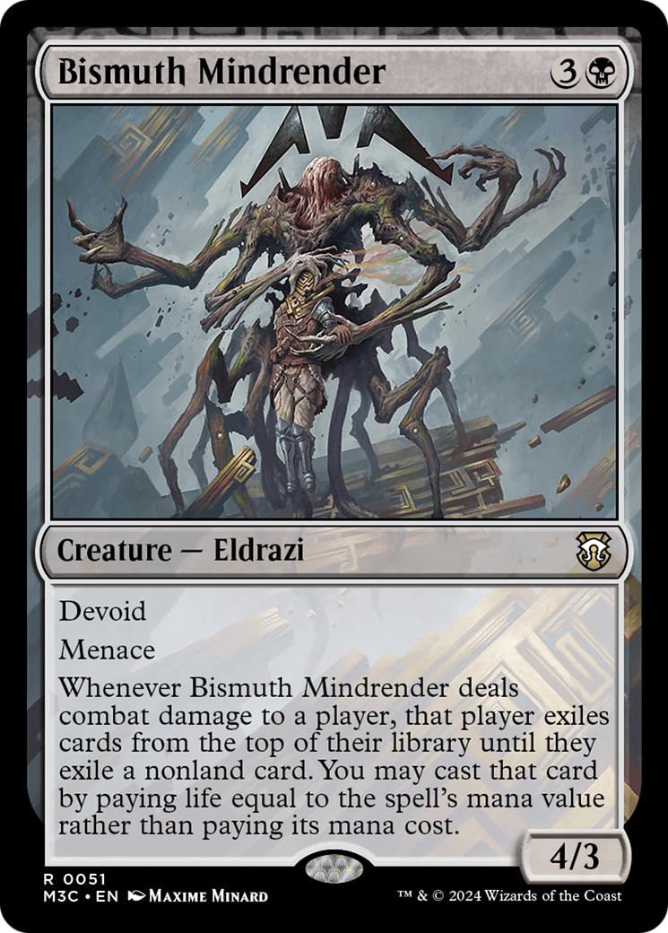 Bismuth Mindrender [Modern Horizons 3 Commander] | Jomio and Rueliete's Cards and Comics