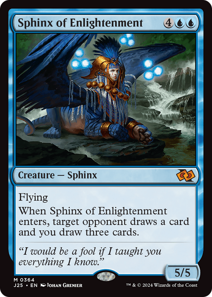 Sphinx of Enlightenment [Foundations Jumpstart] | Jomio and Rueliete's Cards and Comics