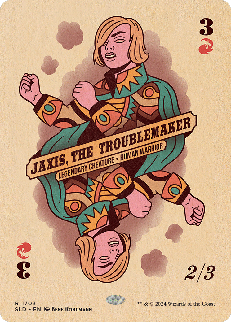 Jaxis, the Troublemaker [Secret Lair Drop Series] | Jomio and Rueliete's Cards and Comics