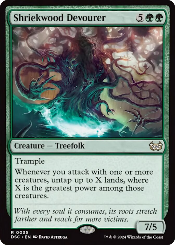 Shriekwood Devourer [Duskmourn: House of Horror Commander] | Jomio and Rueliete's Cards and Comics