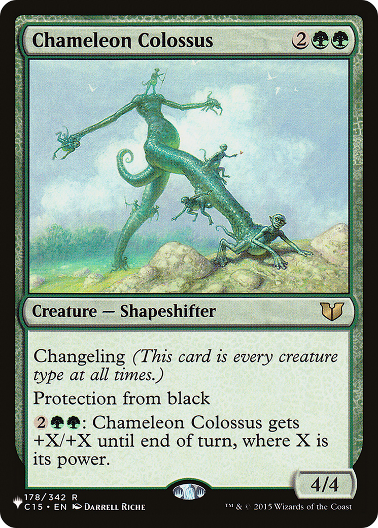 Chameleon Colossus (C15) [The List] | Jomio and Rueliete's Cards and Comics