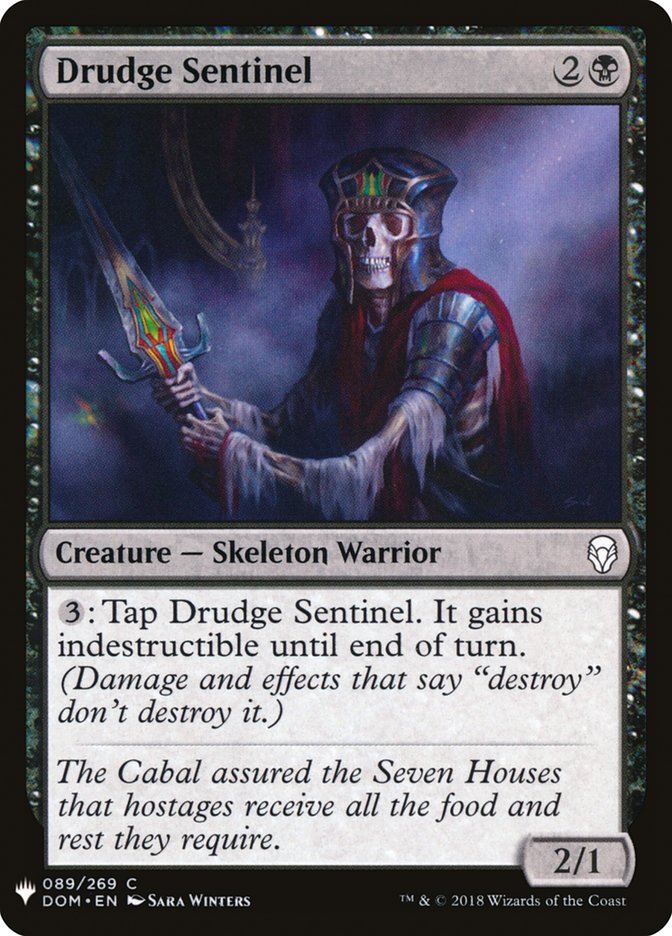 Drudge Sentinel [Mystery Booster] | Jomio and Rueliete's Cards and Comics