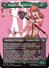 Vanille, Cheerful l'Cie // Ragnarok, Divine Deliverance (Borderless) [FINAL FANTASY] | Jomio and Rueliete's Cards and Comics